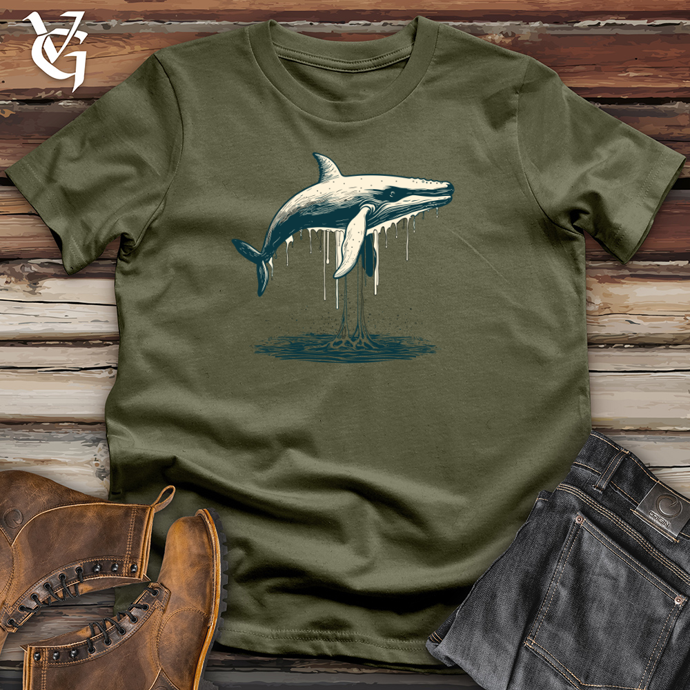 Vintage Arctic Whale Cotton Tee
