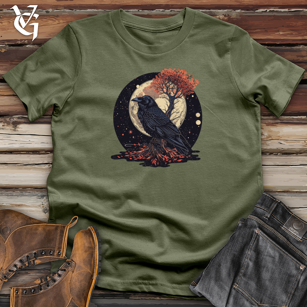Mystical Raven Moon Softstyle Tee