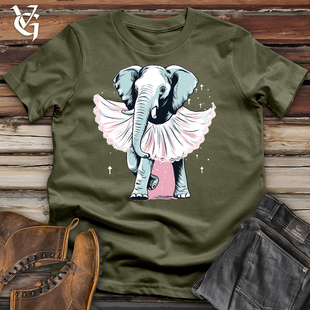 Elephant Ballerina Cotton Tee