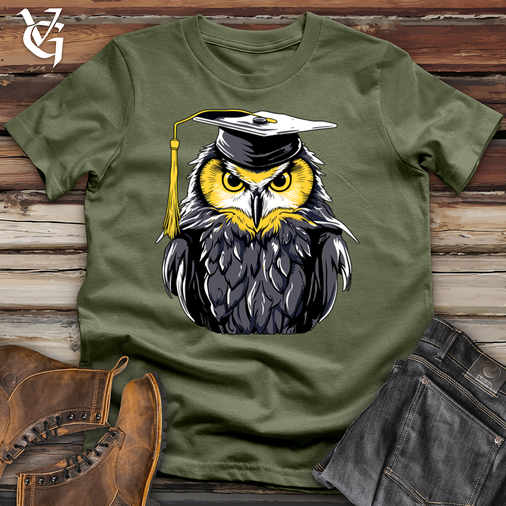Valedictorian Owl Softstyle Tee