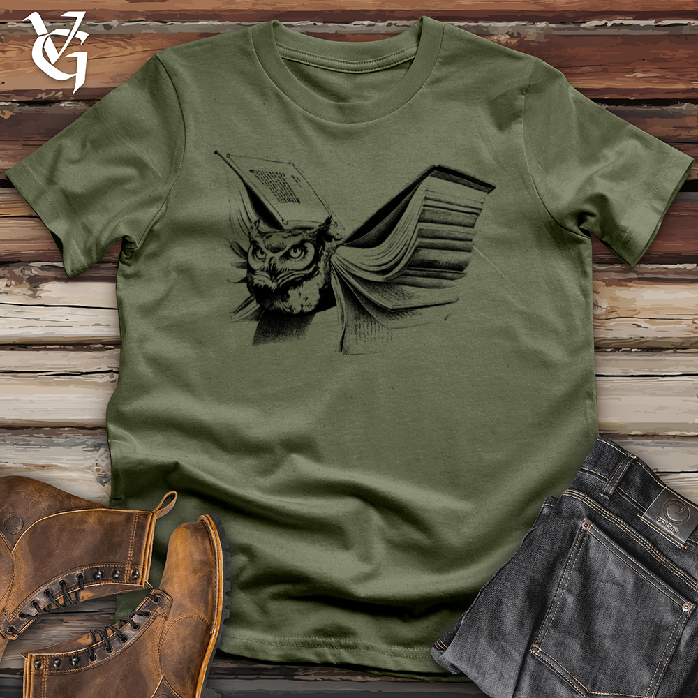 Booked Wing Owl Softstyle Tee