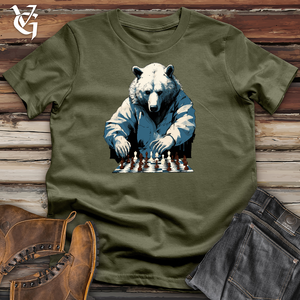 Bear Chess Master Cotton Tee - Viking Goods Company