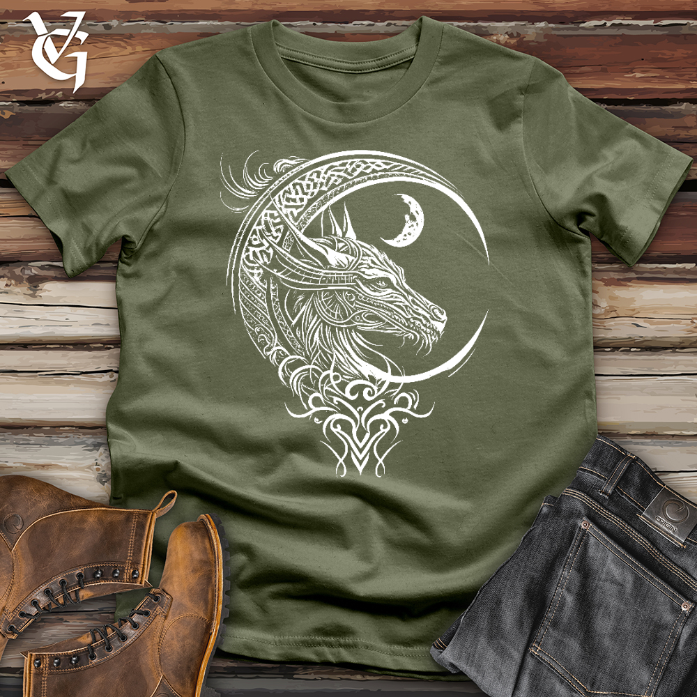 Celtic Dragon and Moon Softstyle Tee