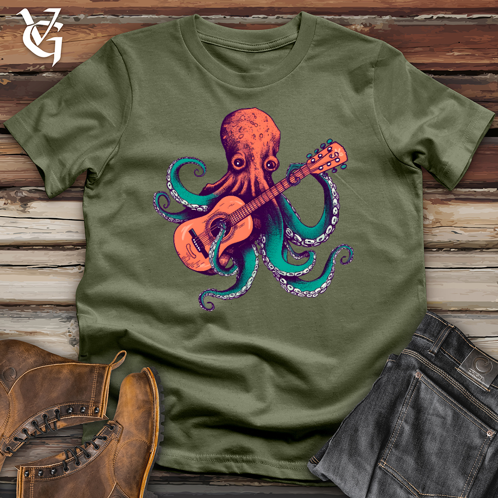 Octopus Guitarist Softstyle Tee