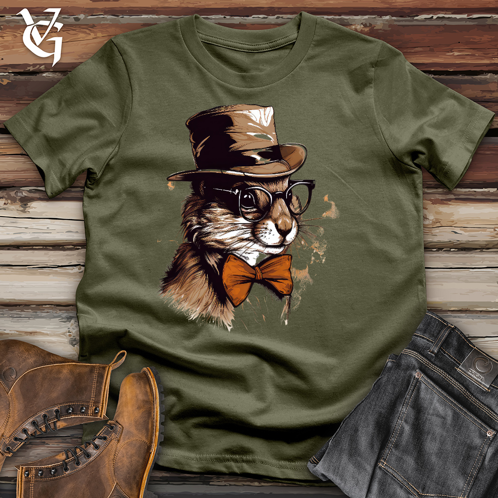Dignified Squirrel Cotton Tee