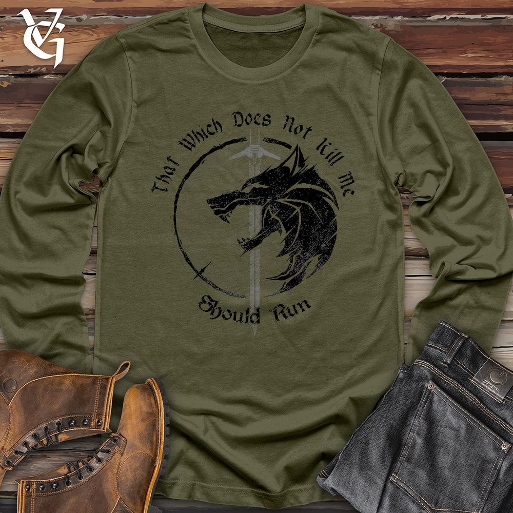 Should Run Wolf Long Sleeve