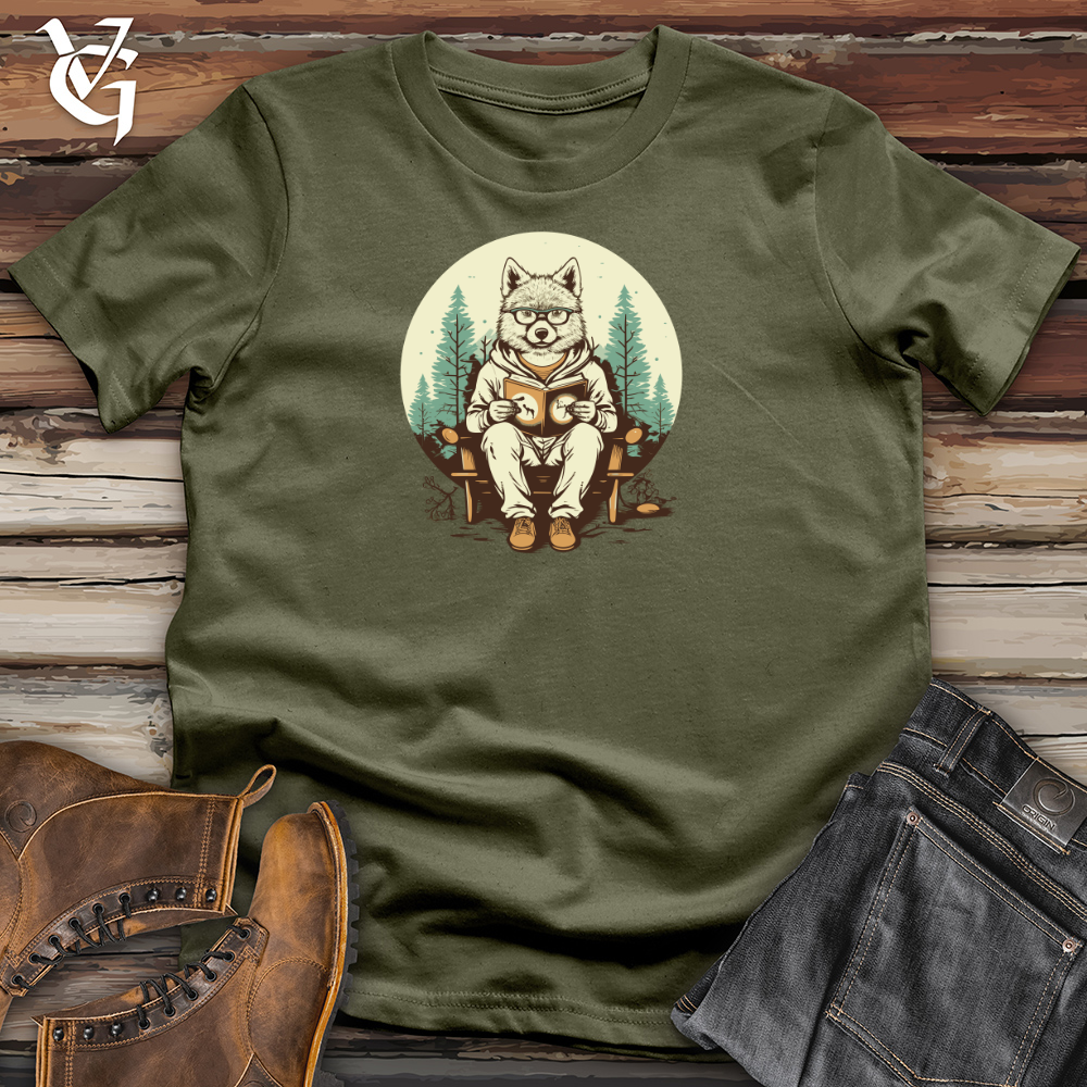 Wise Woods Reader Cotton Tee
