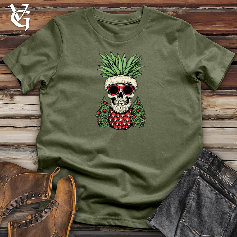 Retro Santa Pineapple Softstyle Tee