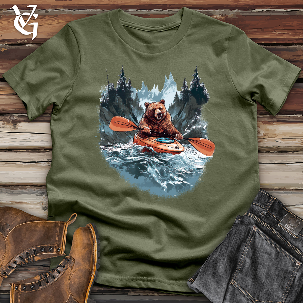 Kayaking Bear Softstyle Tee