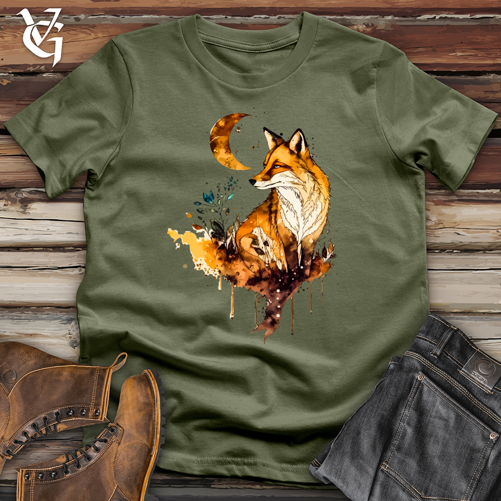 Fox Watercolor Softstyle Tee