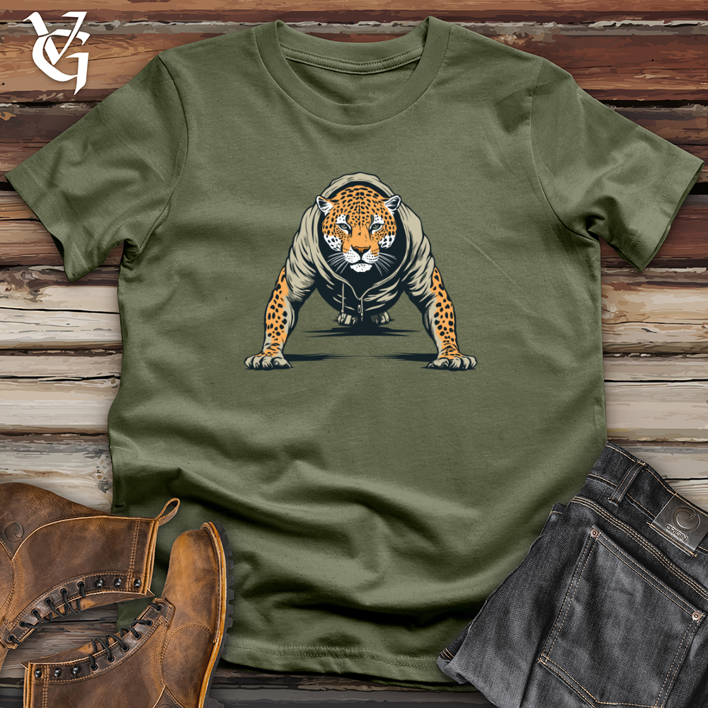 Retro Push Up Cheetah Softstyle Tee