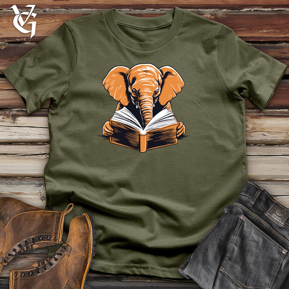 Bookish Pachyderm Cotton Tee