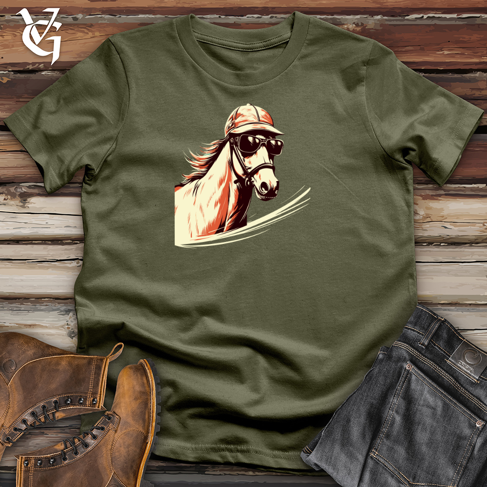 Shredding Stallion Style Cotton Tee