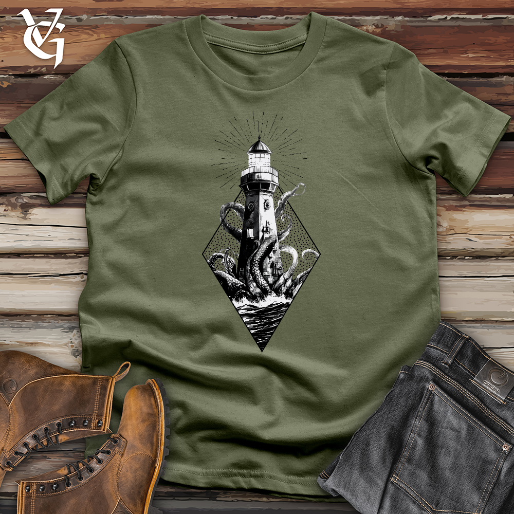 Octopus Vs. Lighthouse Softstyle Tee