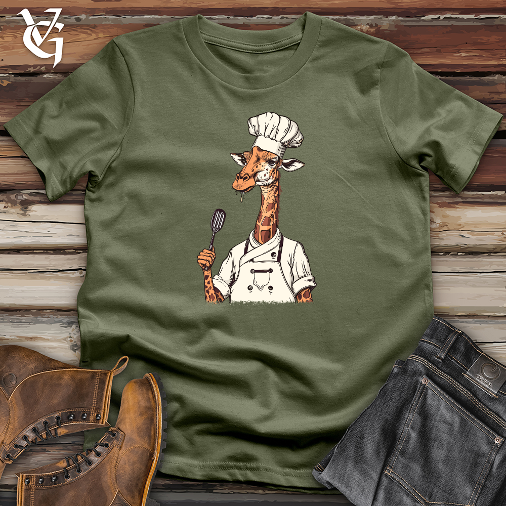 Giraffe Gourmet Chef Softstyle Tee