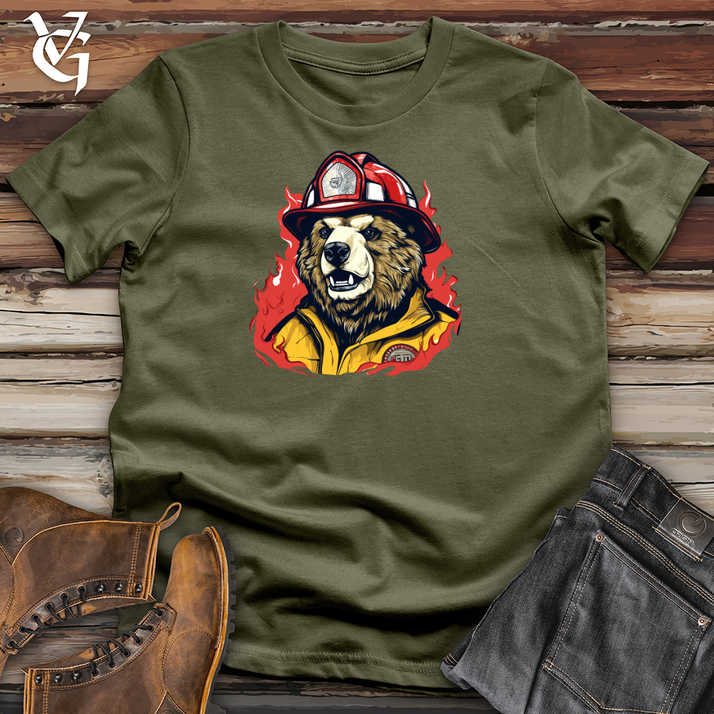 Brave Firefighter Protector Cotton Tee