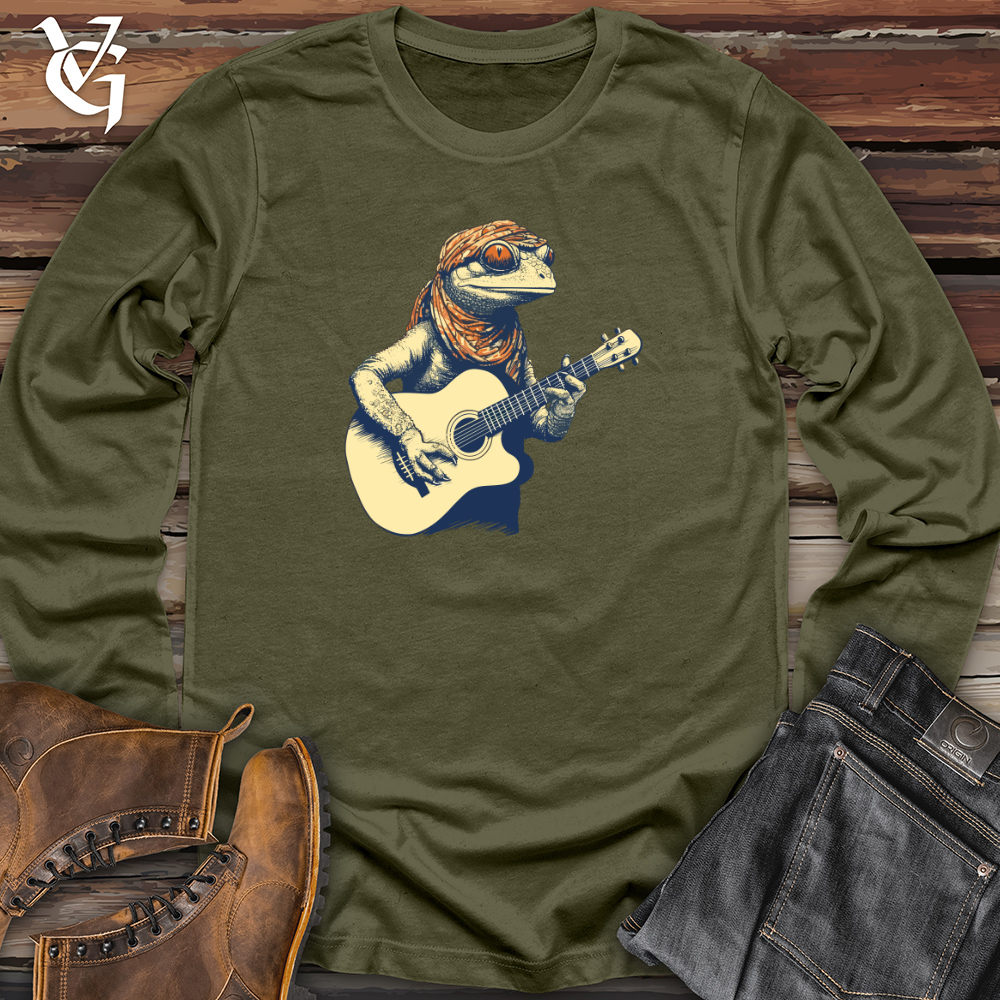 Rockin Reptile Riffs Long Sleeve