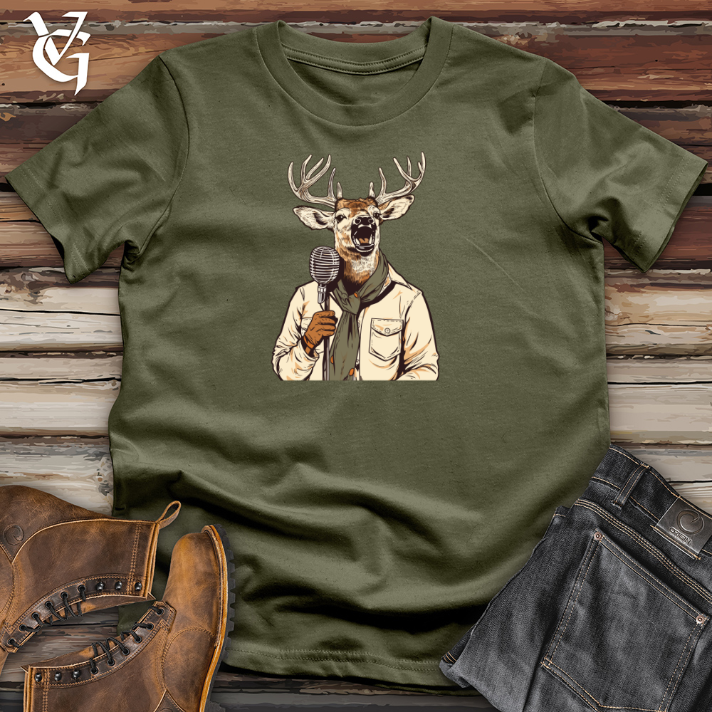 Kooky Crooner Deer Cotton Tee