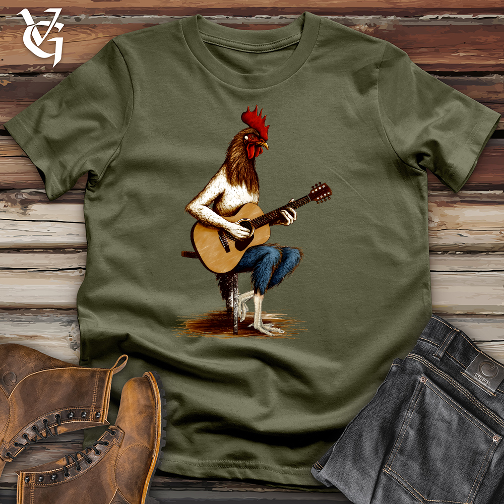 Chicken Guitarist Cotton Tee