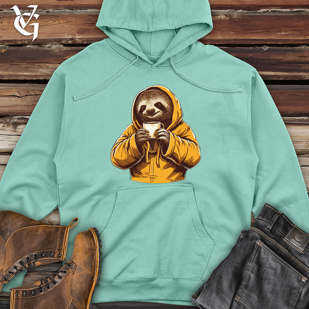 Sloth hooded sweatshirt on sale