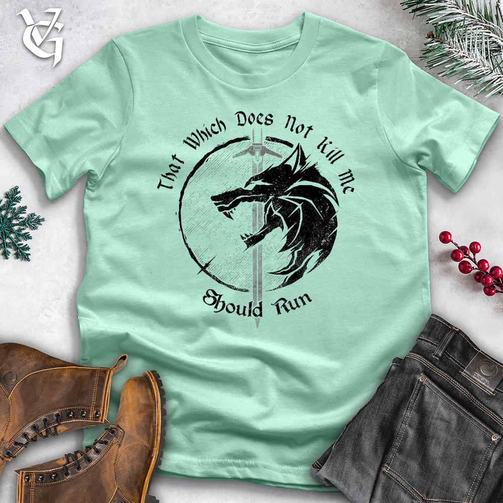 Should Run Wolf Cotton Tee