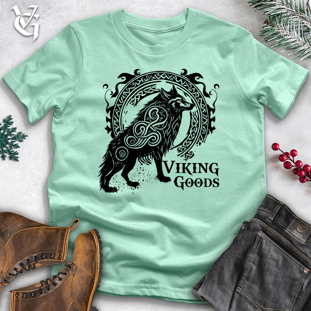 Celtic Wolf Viking Good Cotton Tee