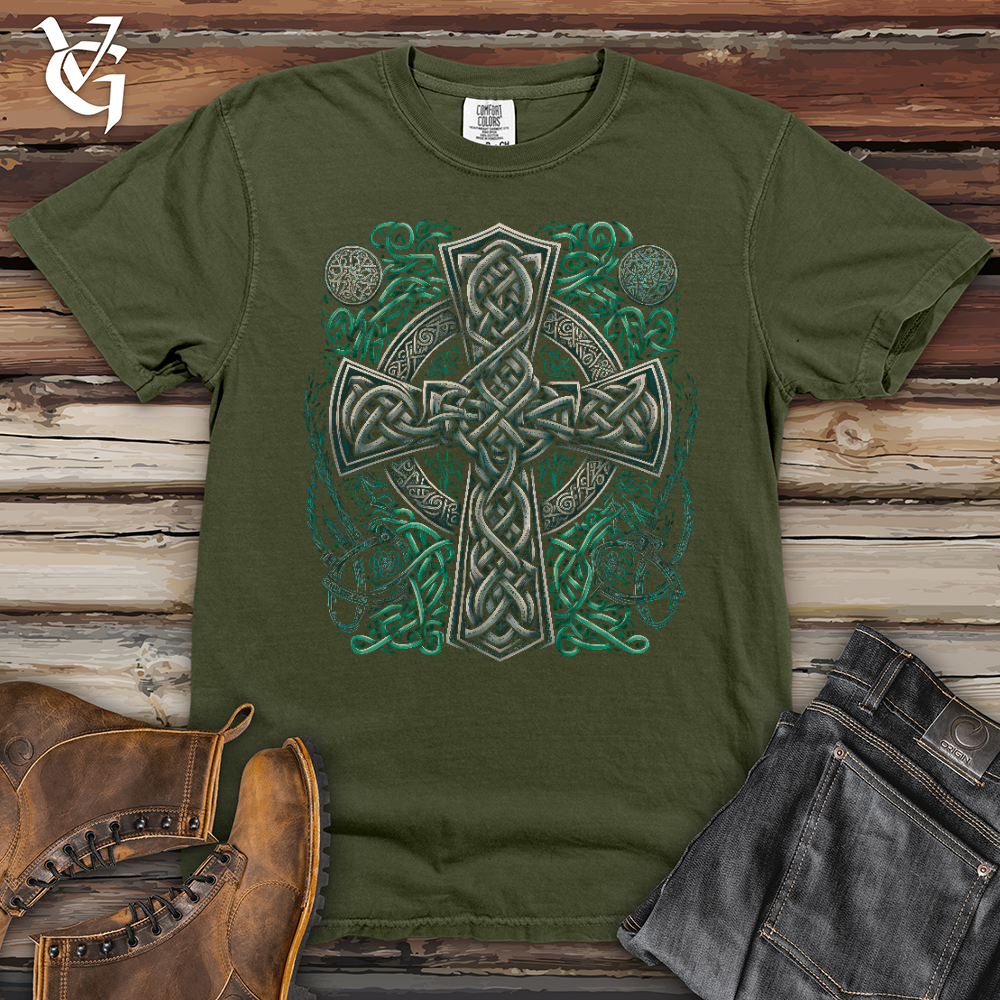 Celtic Crosses Heavy Cotton Comfort Colors Tee