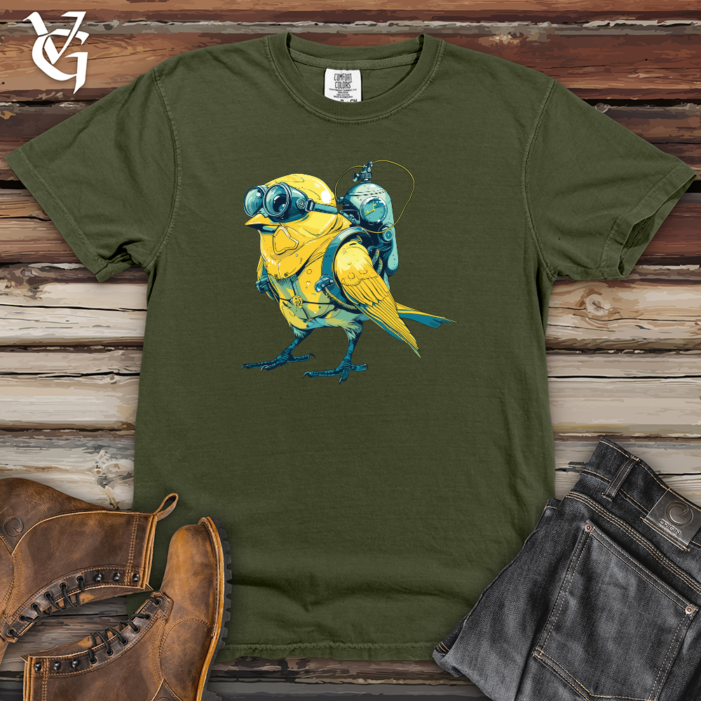 Bird Diver Adventure Heavy Cotton Comfort Colors Tee