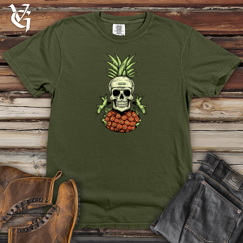 Celestial Pineapple Skeleton Heavy Cotton Comfort Colors Tee