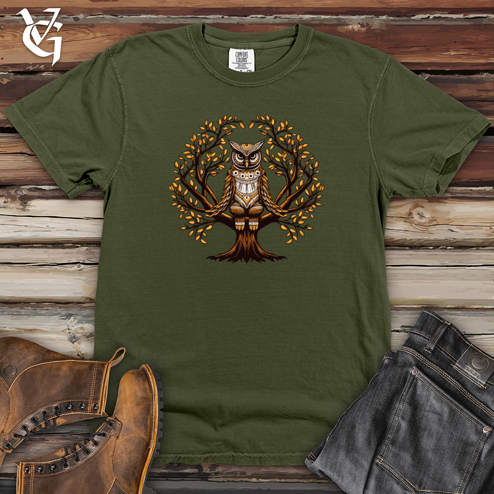 Autumn Owl Majesty Heavy Cotton Comfort Colors Tee