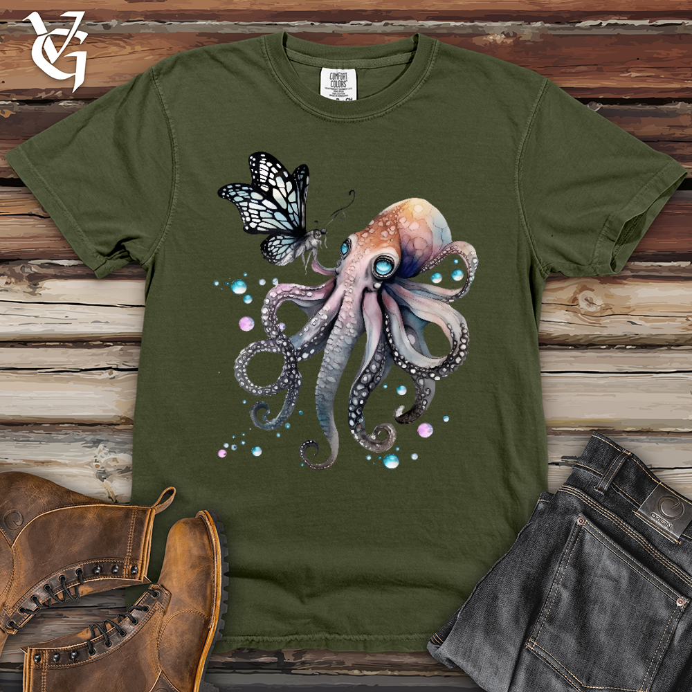 Octopus Butterfly Heavy Cotton Comfort Colors Tee