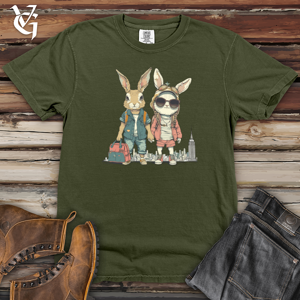 Bunnies Urban Adventure Heavy Cotton Comfort Colors Tee