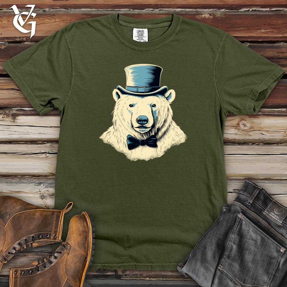 Arctic Dapper Bear Heavy Cotton Comfort Colors Tee