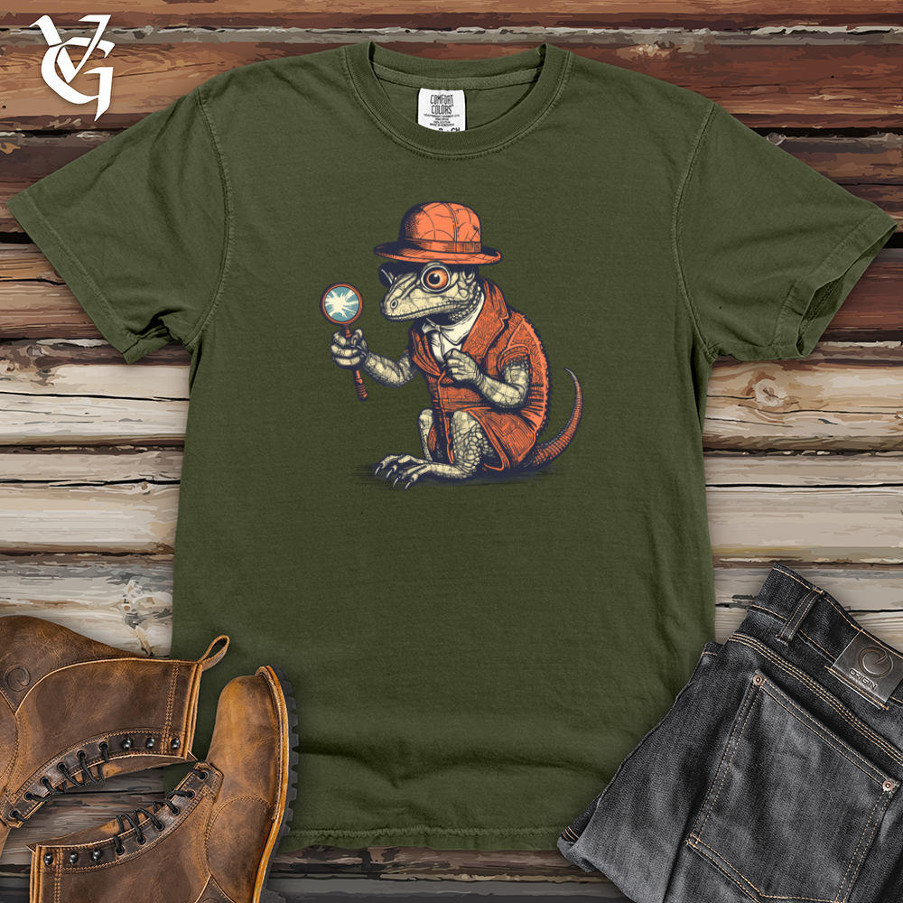 Sleuthing Lizard Investigator Heavy Cotton Comfort Colors Tee