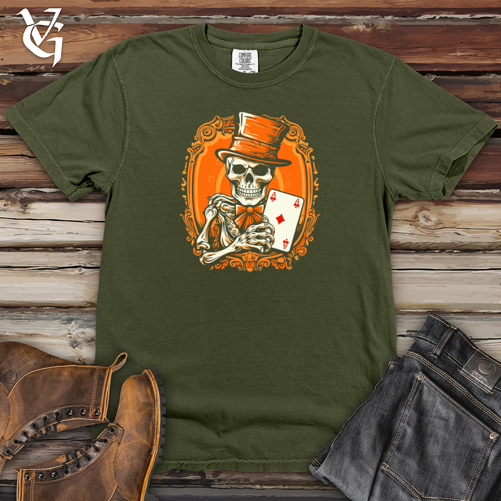 Bold Orange Cardshark Heavy Cotton Comfort Colors Tee