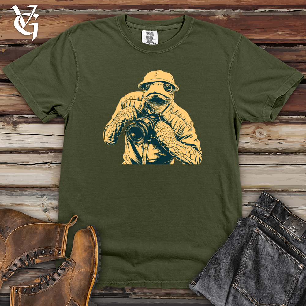 Turtle Moment Capture Clicks Heavy Cotton Comfort Colors Tee