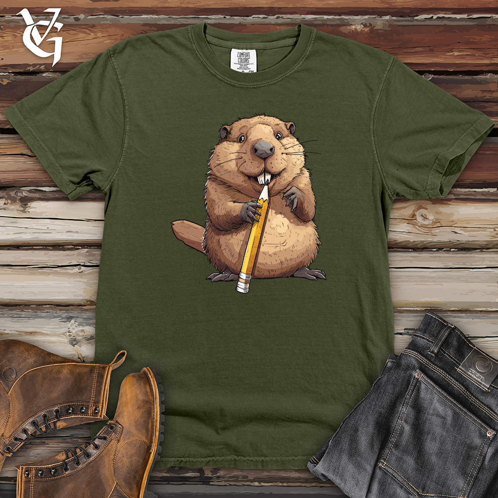 Beaver Pencil Sharpener Heavy Cotton Comfort Colors Tee