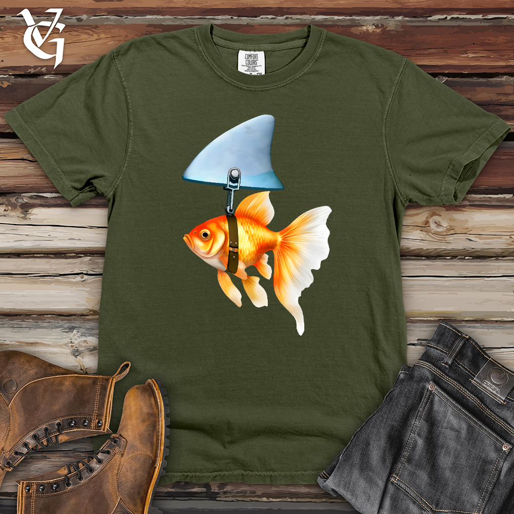 Goldfish Shark Fin Heavy Cotton Comfort Colors Tee
