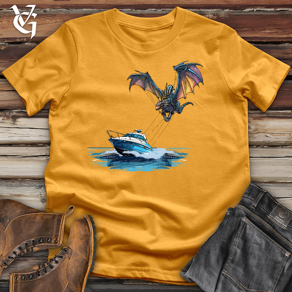Parasailing Dragon Cotton Tee