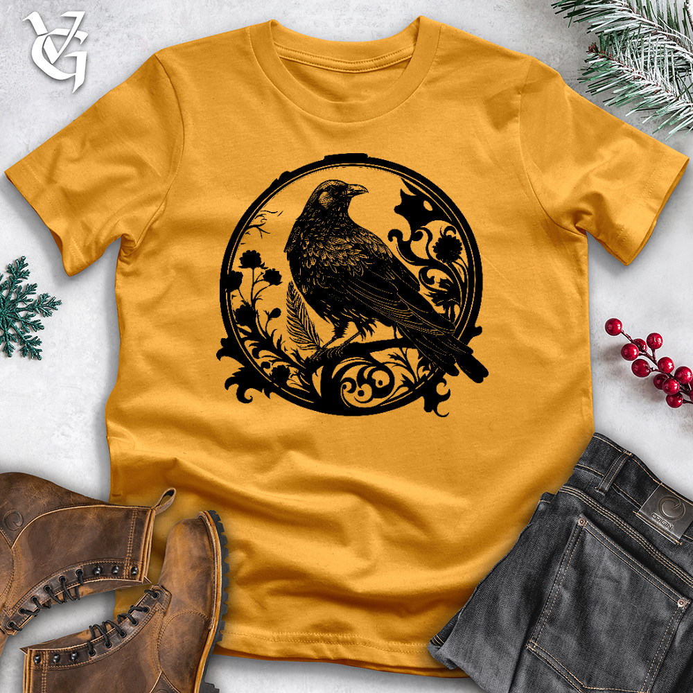 Raven With Acanthus Cotton Tee