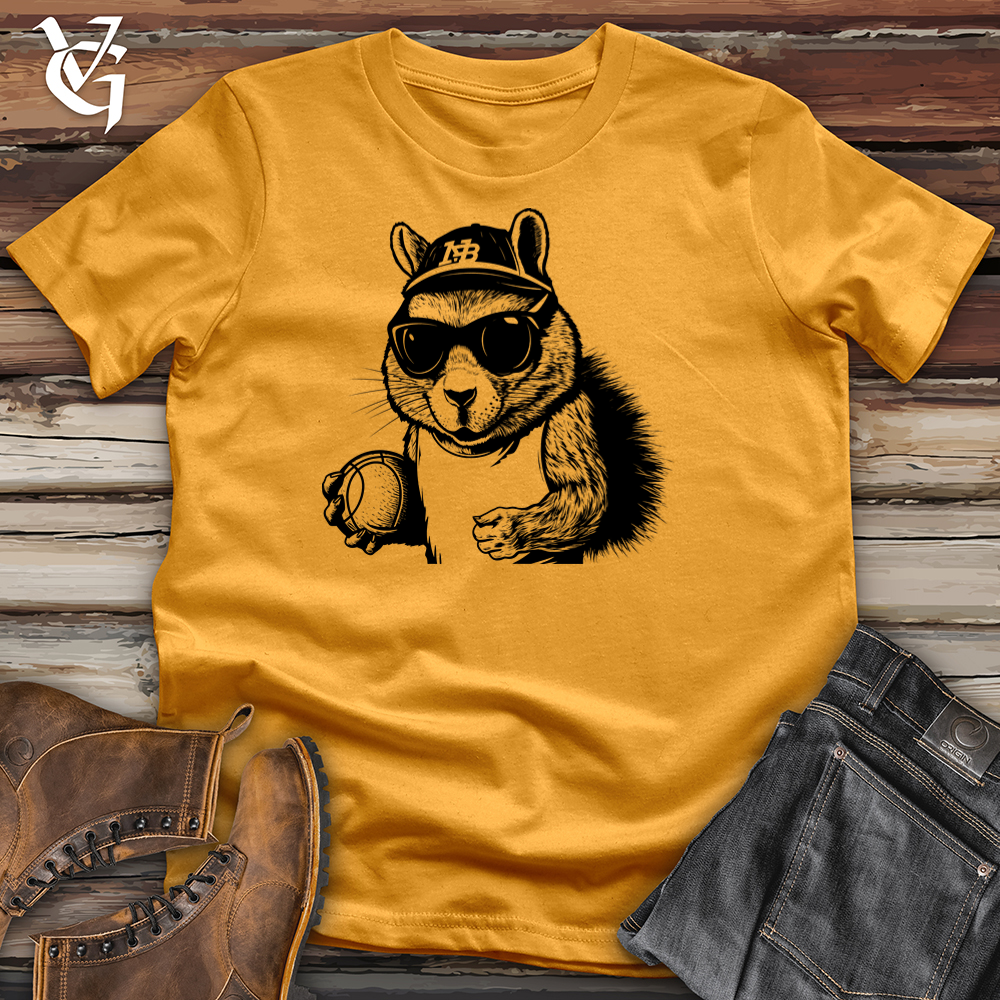 Hoops- Ready Squirrel Swagger Cotton Tee