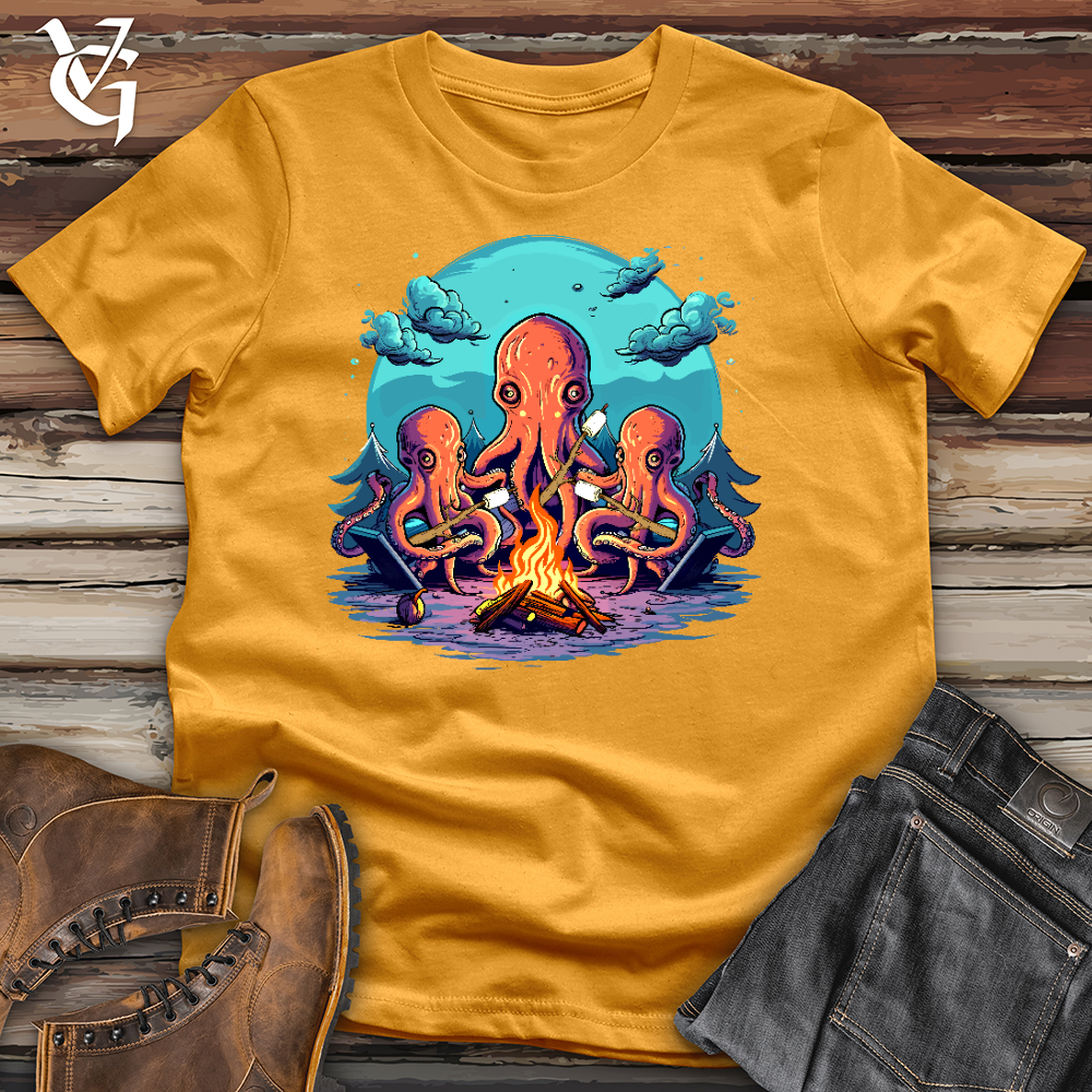 Octopus Campfire Cotton Tee