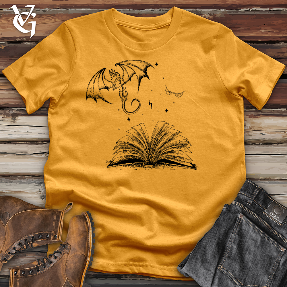 Dragon Book Keeper Cotton Tee