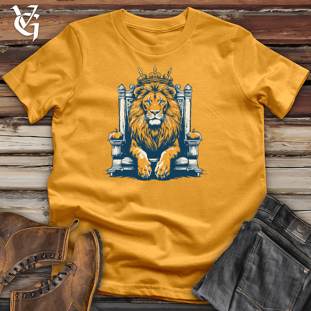 Lion With Crown Cotton Tee