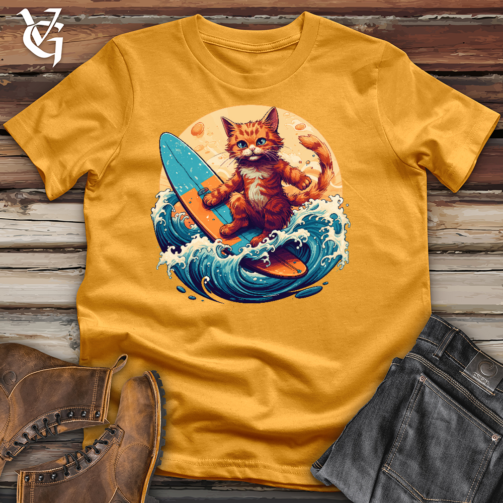 Surf'n Cat Cotton Tee