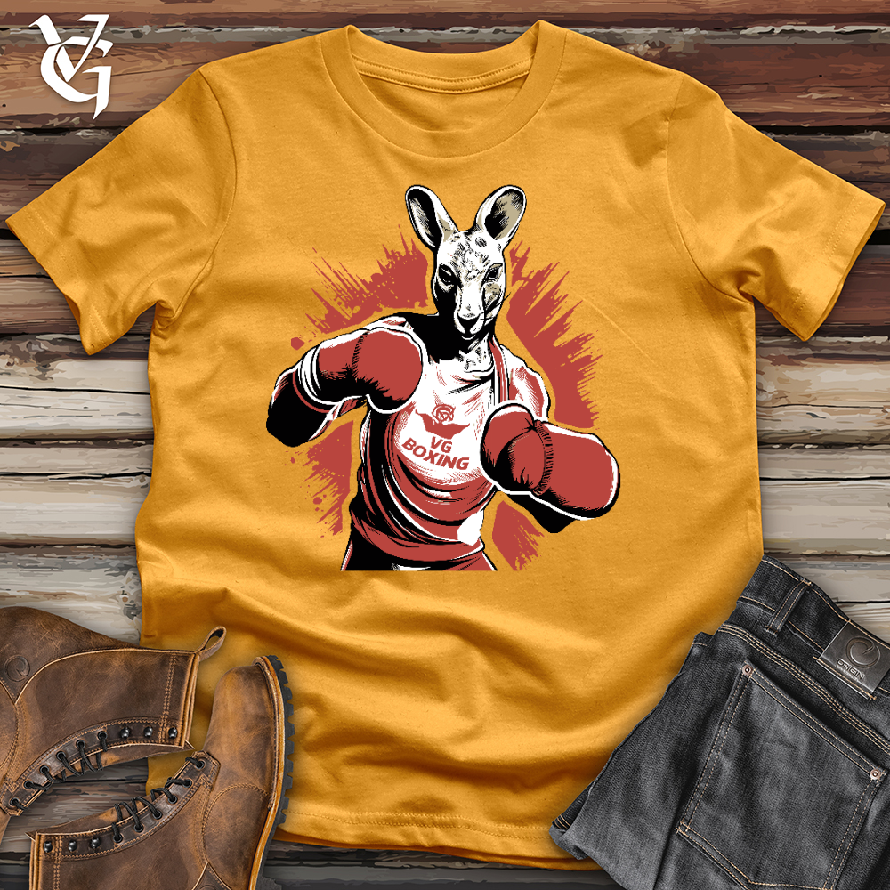 Boxing Kangaroo Cotton Tee