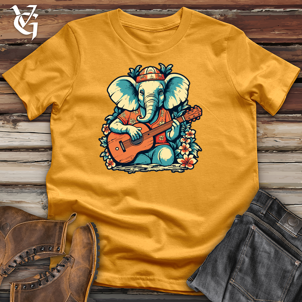 Ukulele Paradise Elephant Cotton Tee