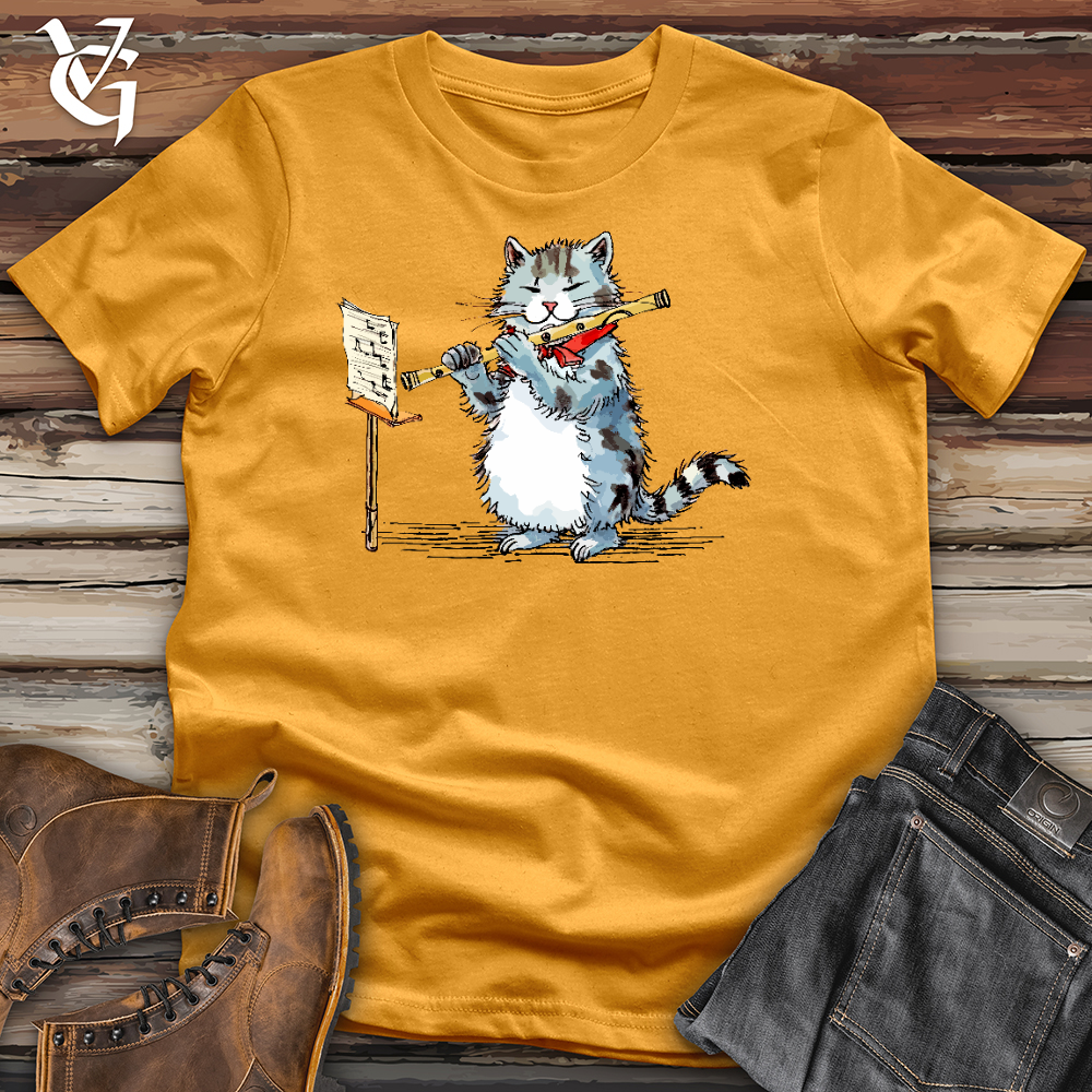 Musical Cat Cotton Tee