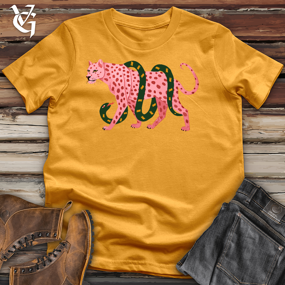Pink Cheetah Cotton Tee
