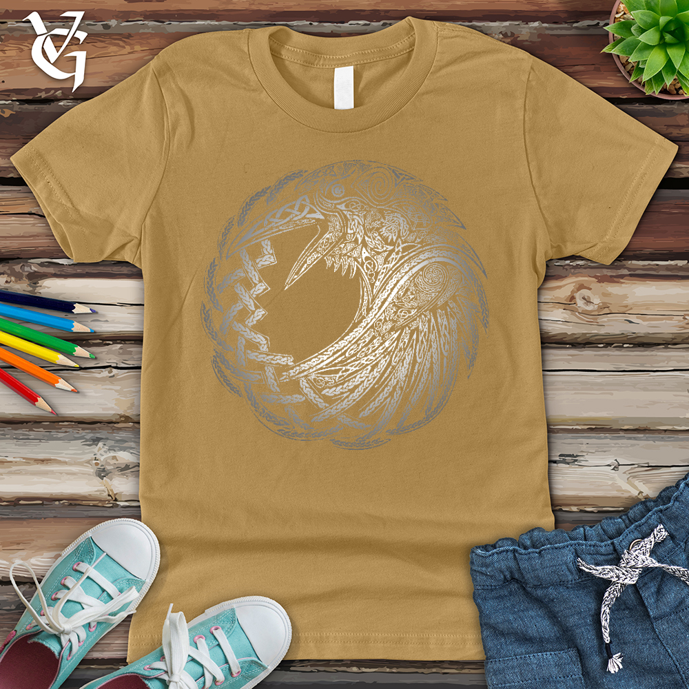 Silver Glass Raven Youth Tee